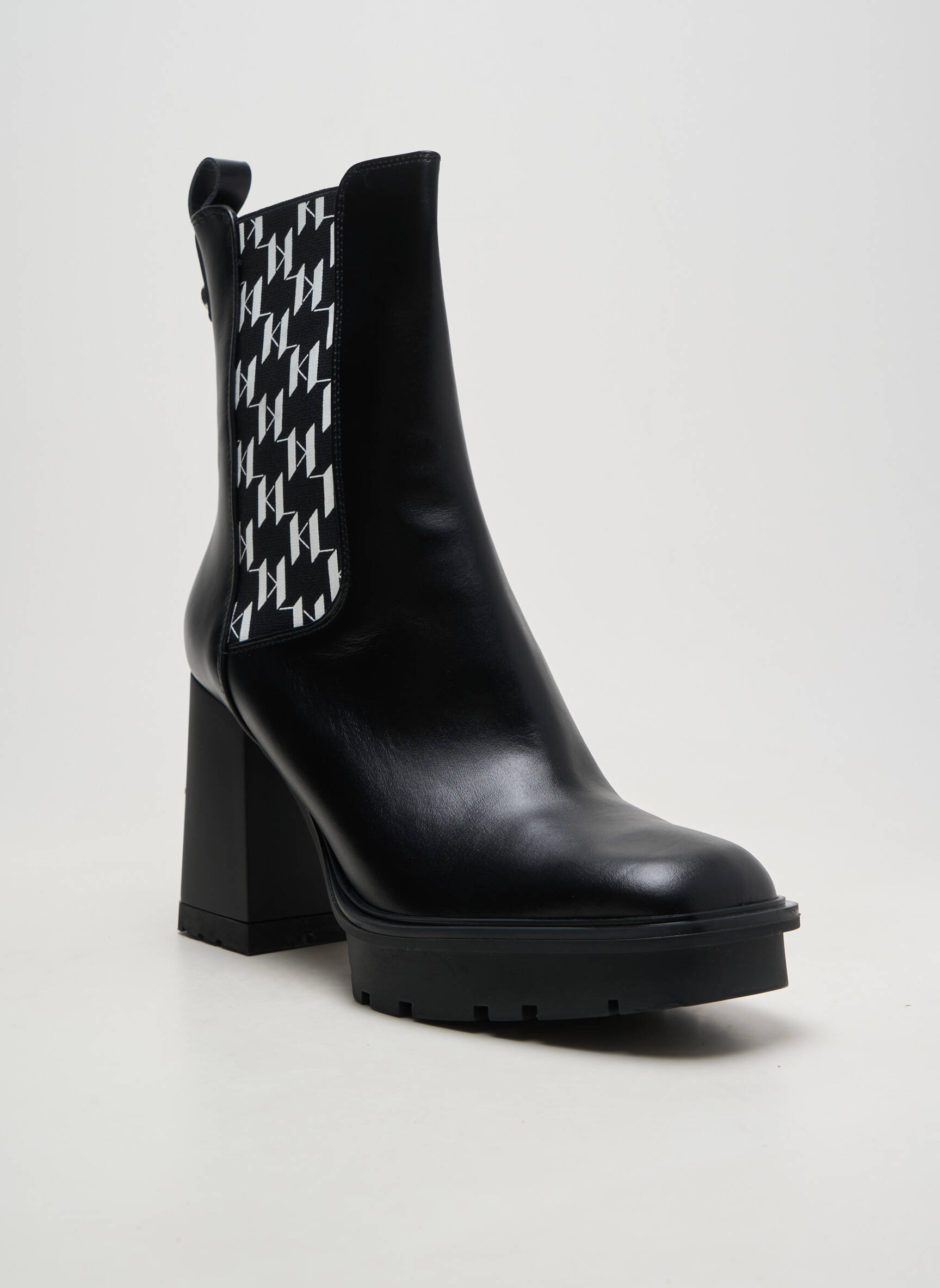 Bottines/boots noir KARL LAGERFELD femme