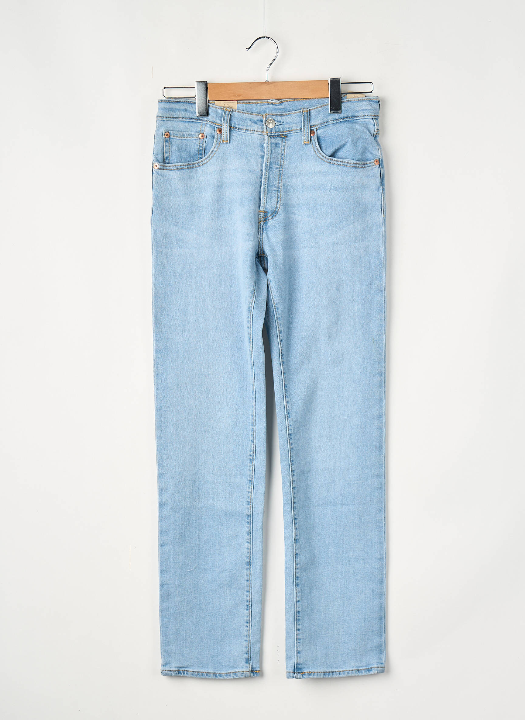 Jeans skinny bleu LEVI'S fille