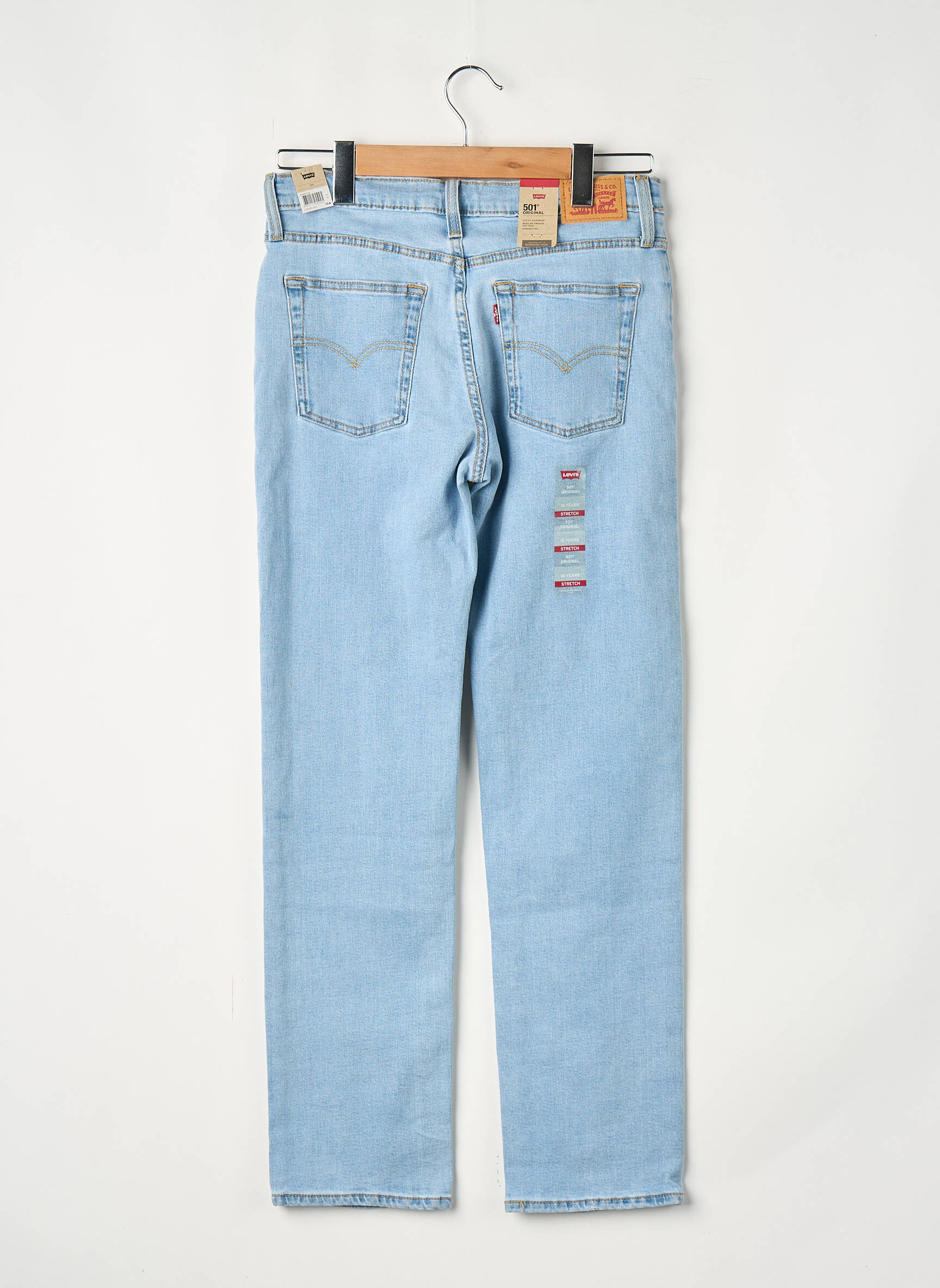 Jeans skinny bleu LEVI'S fille