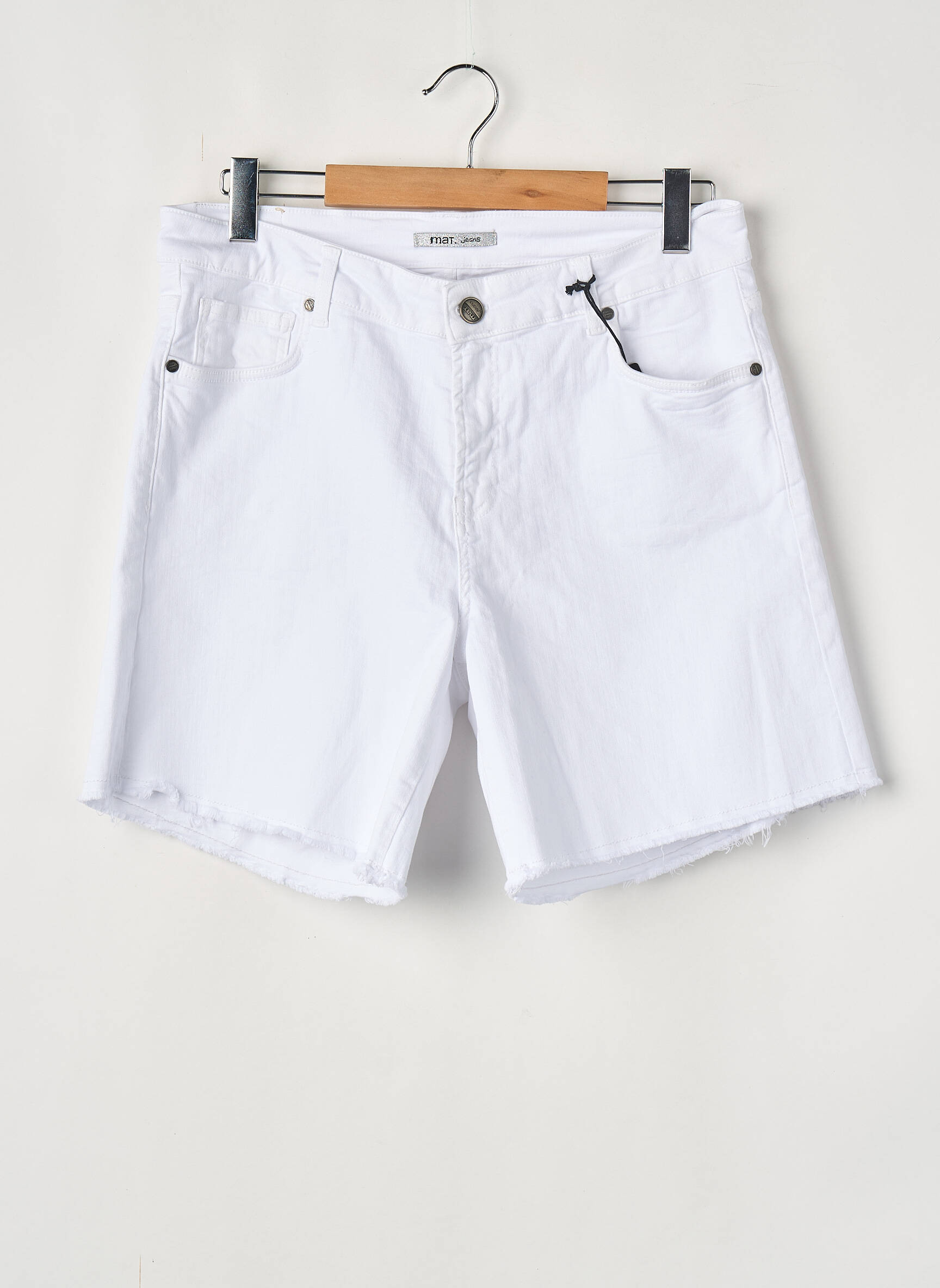 Short blanc MAT FASHION femme