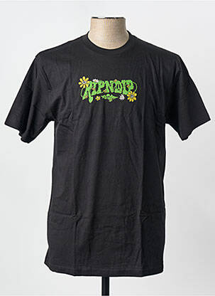T-shirt noir RIPNDIP homme