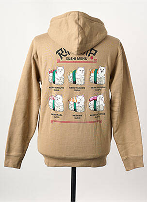 Sweat-shirt à capuche beige RIPNDIP homme
