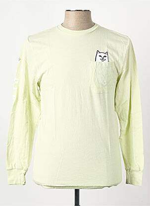 T-shirt vert RIPNDIP homme