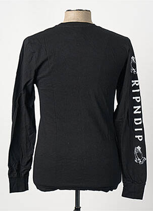 T-shirt noir RIPNDIP homme