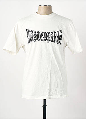 T-shirt blanc WASTED PARIS homme