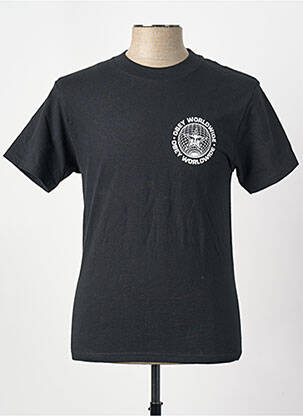 T-shirt noir OBEY homme