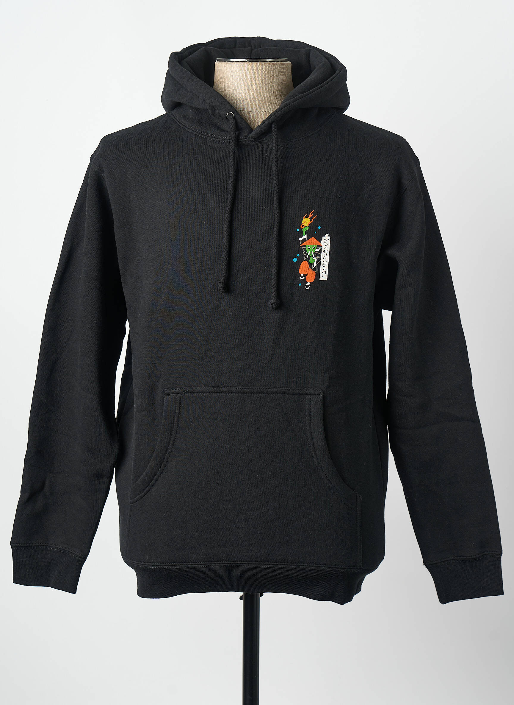 Sweat-shirt à capuche noir RIPNDIP homme