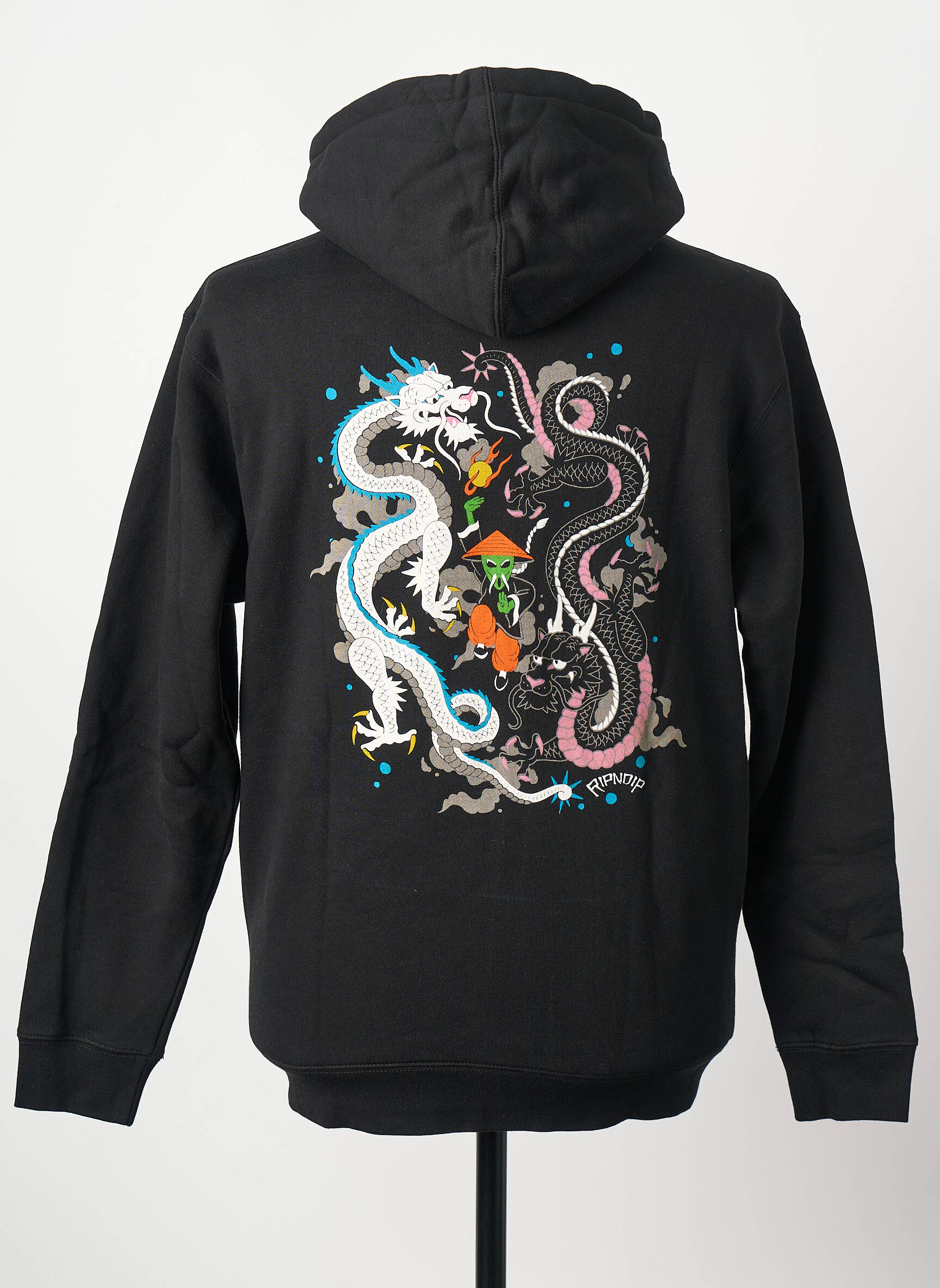 Sweat-shirt à capuche noir RIPNDIP homme