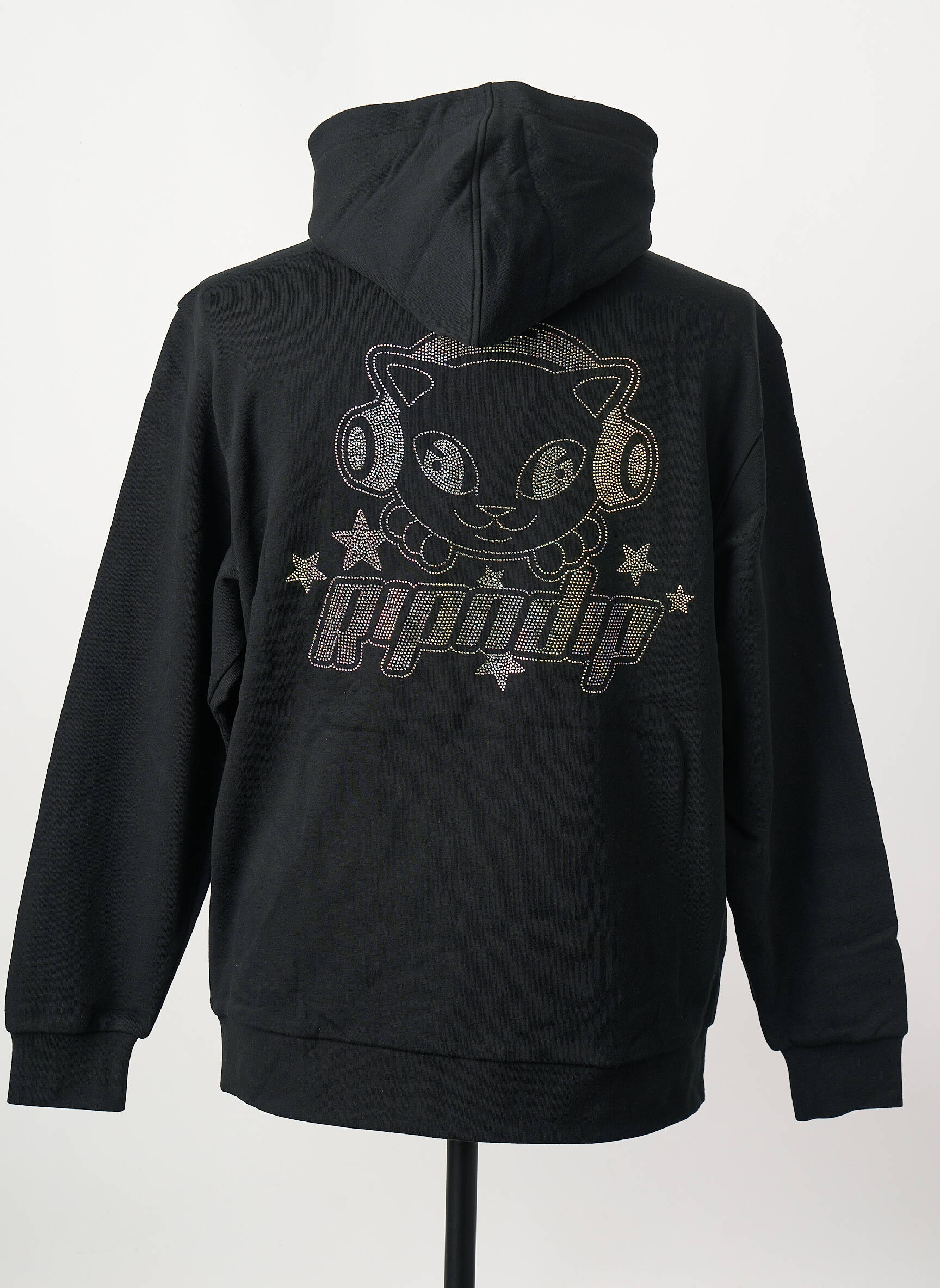 Sweat-shirt à capuche noir RIPNDIP homme