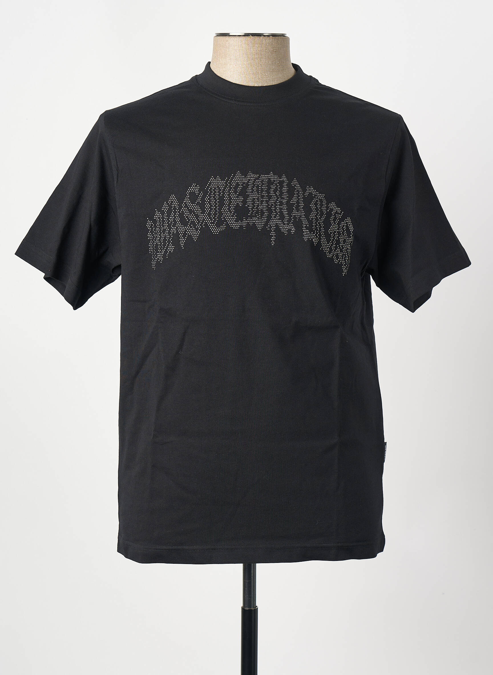 T-shirt noir WASTED PARIS homme