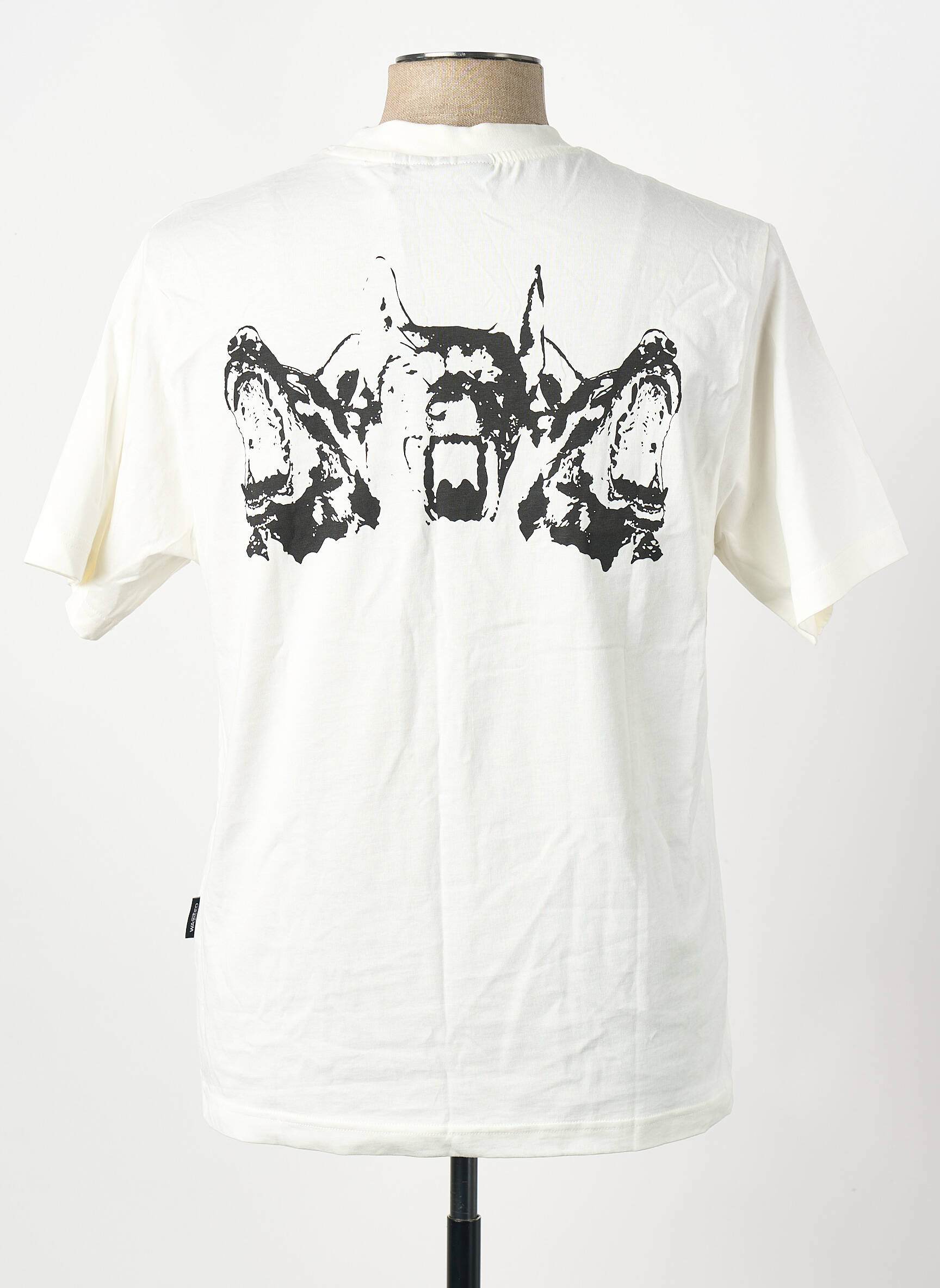 T-shirt blanc WASTED PARIS homme