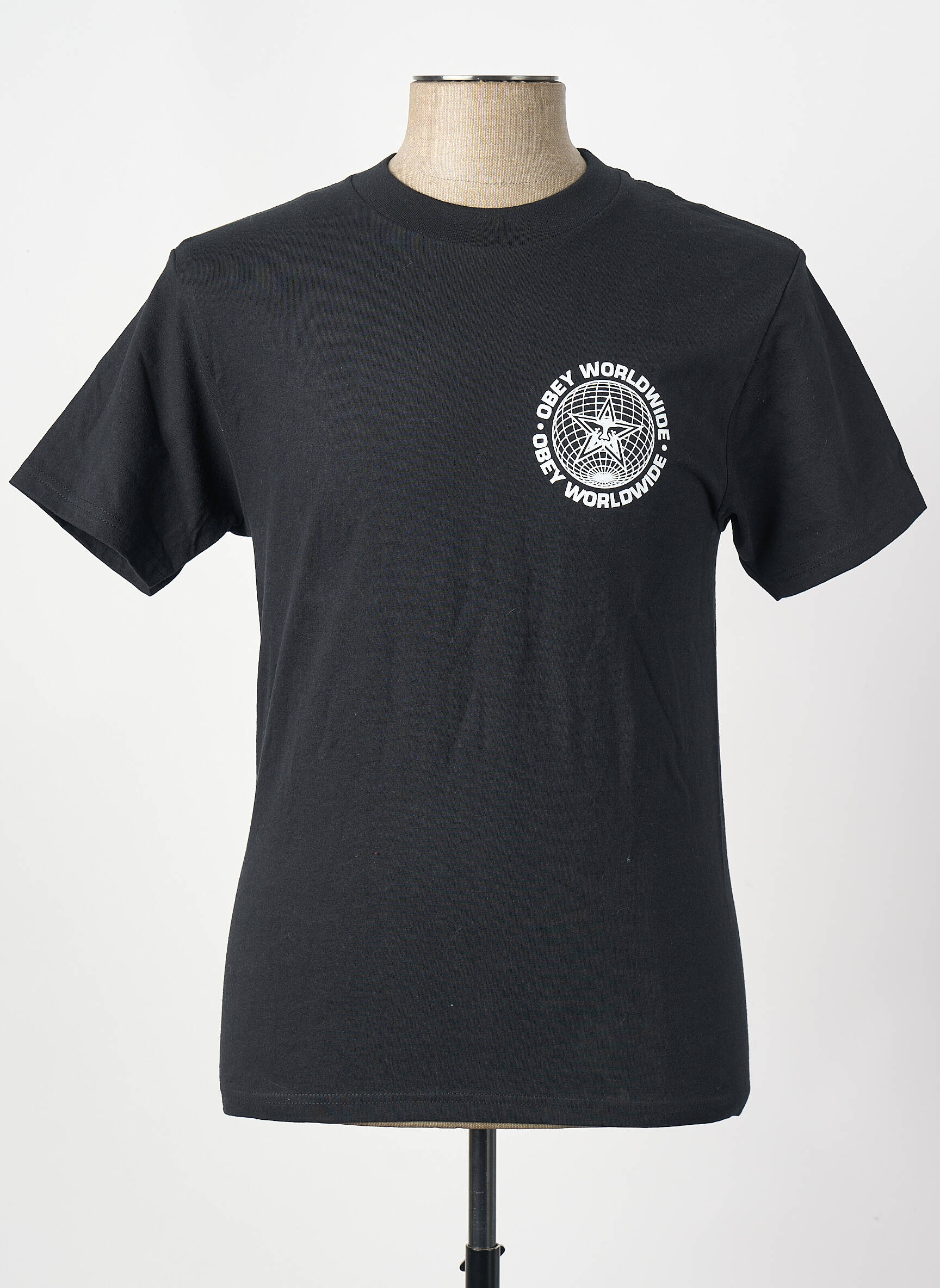 T-shirt noir OBEY homme