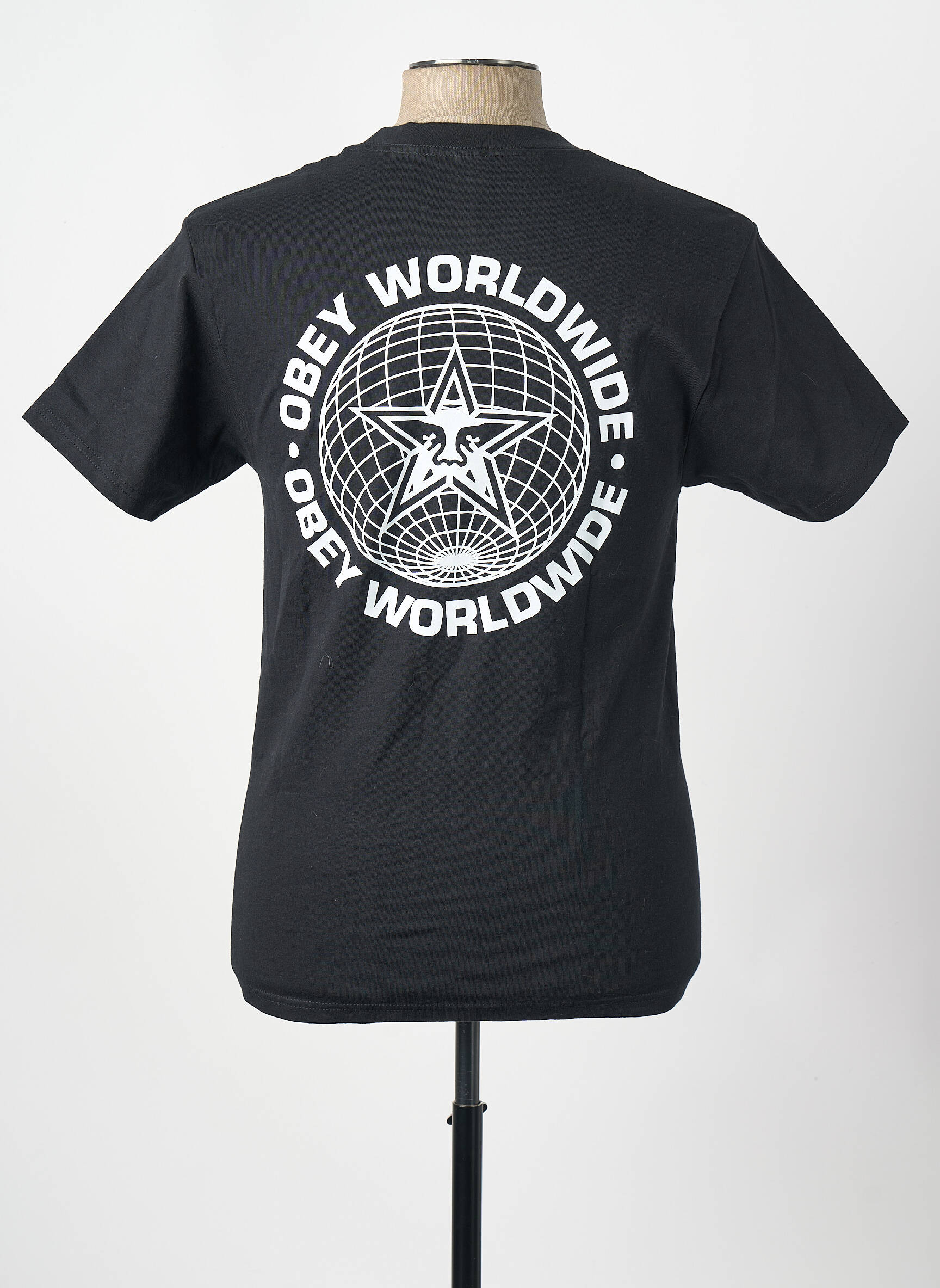 T-shirt noir OBEY homme