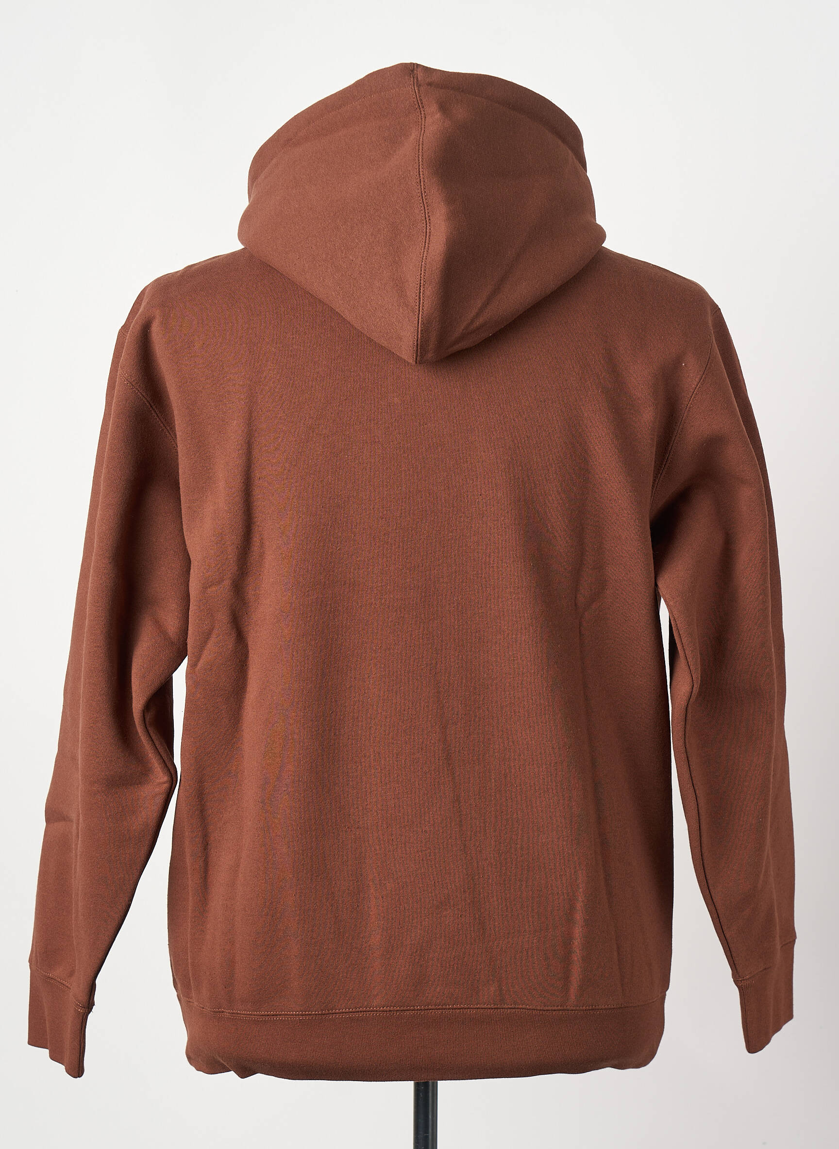 Sweat-shirt à capuche marron OBEY homme