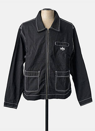 Veste casual noir WALK IN PARIS homme