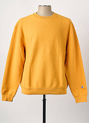 Sweat-shirt jaune CHAMPION homme