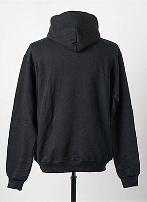 Sweat-shirt à capuche noir PIZZA SKATEBOARD homme