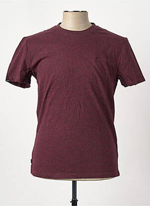 T-shirt violet SUPERDRY homme