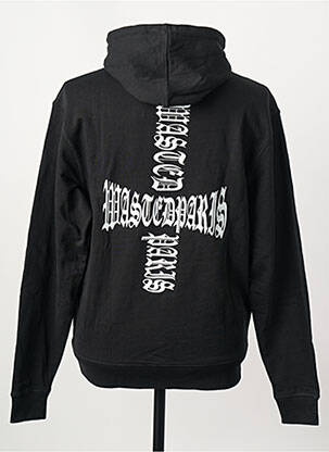 Sweat-shirt à capuche noir WASTED PARIS homme