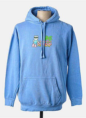 Sweat-shirt à capuche bleu RIPNDIP homme