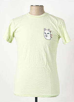 T-shirt vert RIPNDIP homme