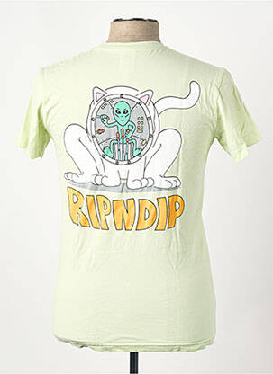 T-shirt vert RIPNDIP homme