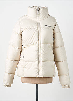 Doudoune beige COLUMBIA femme