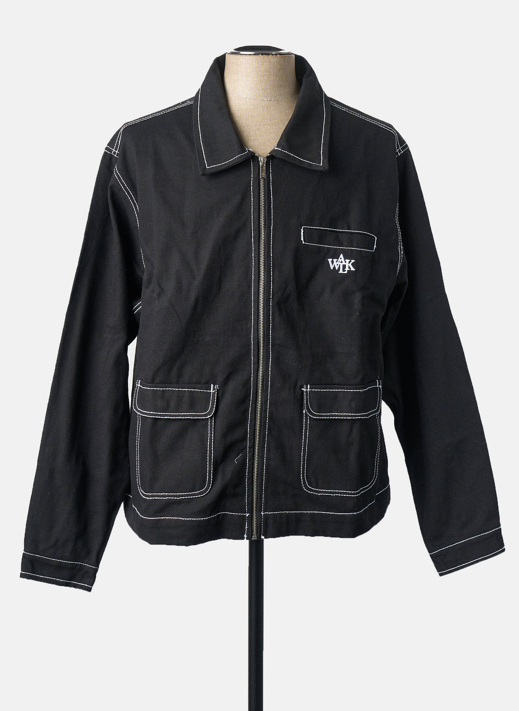 Veste casual noir WALK IN PARIS homme