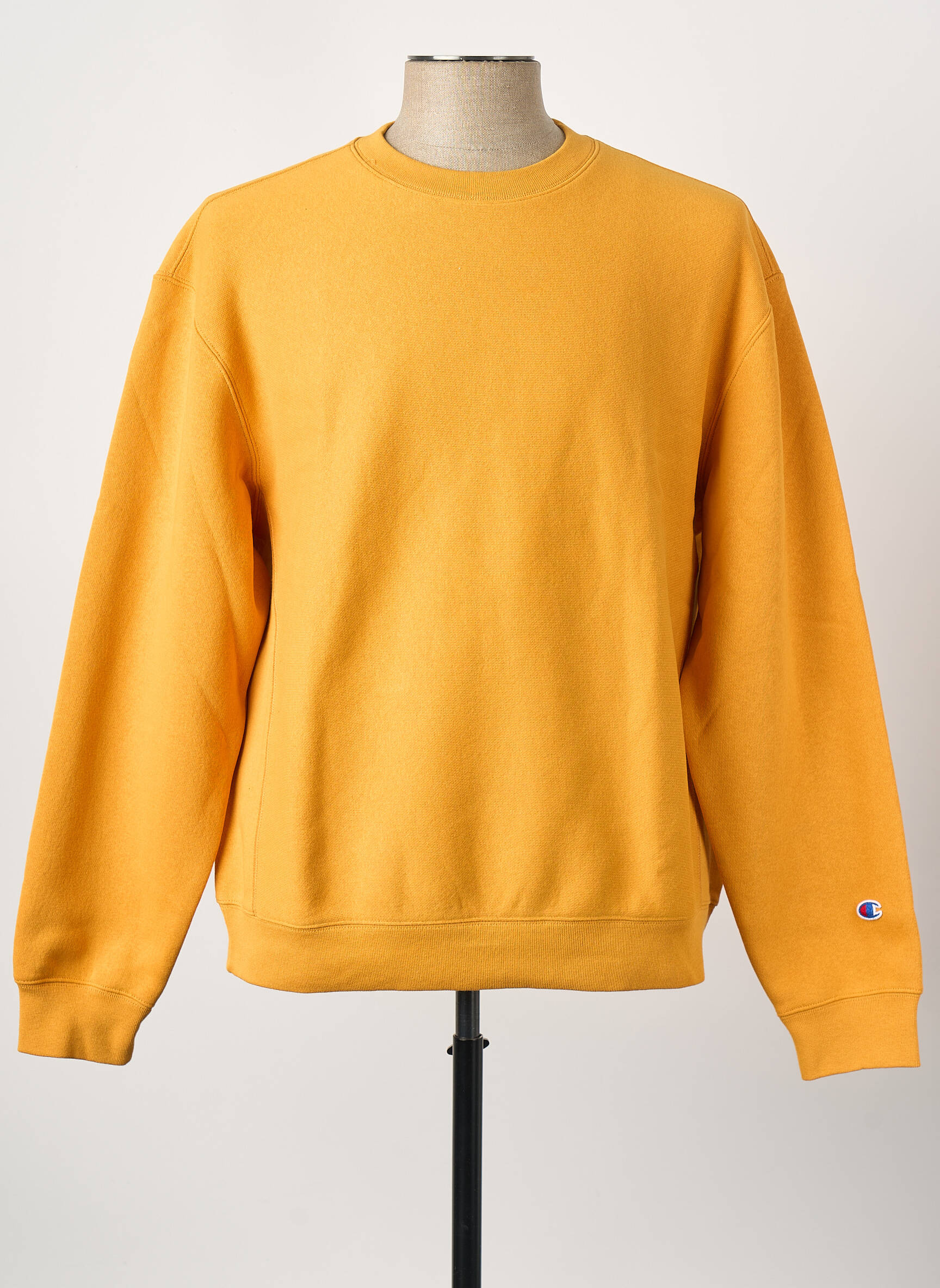 Sweat-shirt jaune CHAMPION homme