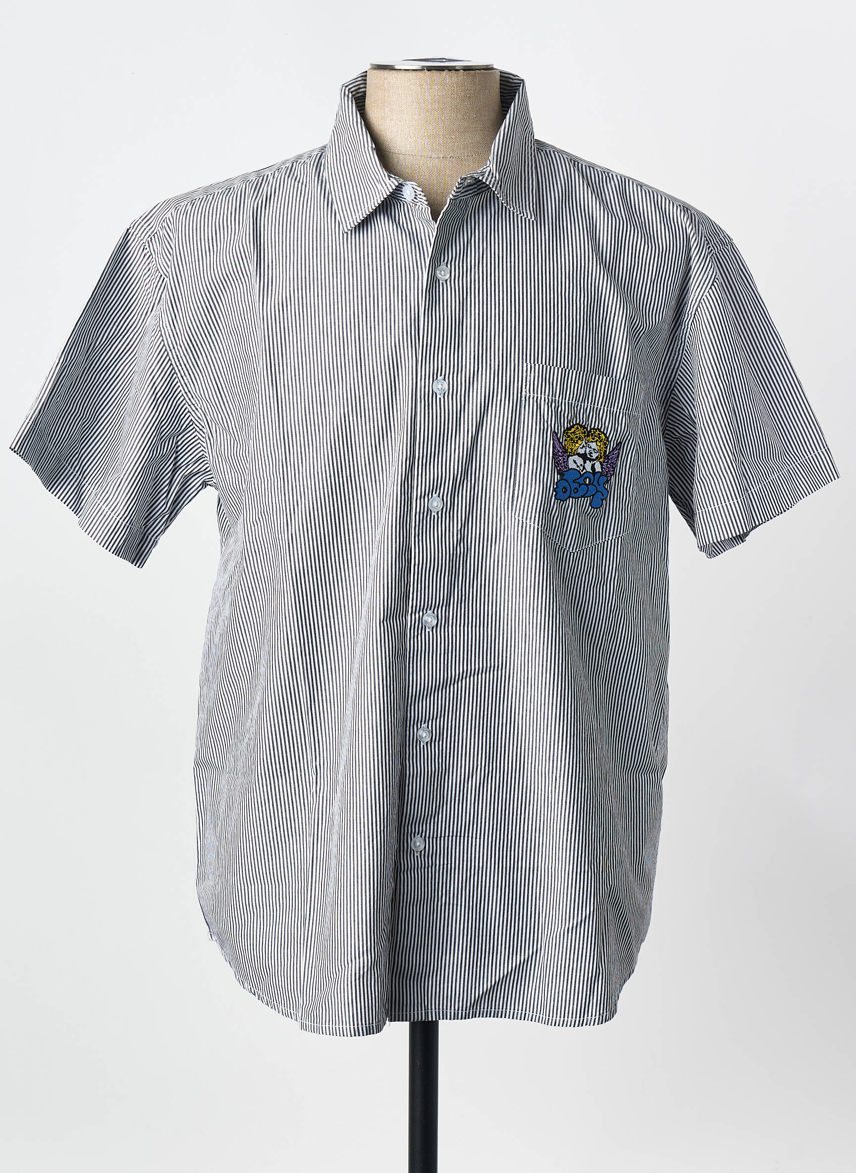 Chemise manches courtes blanc OBEY homme