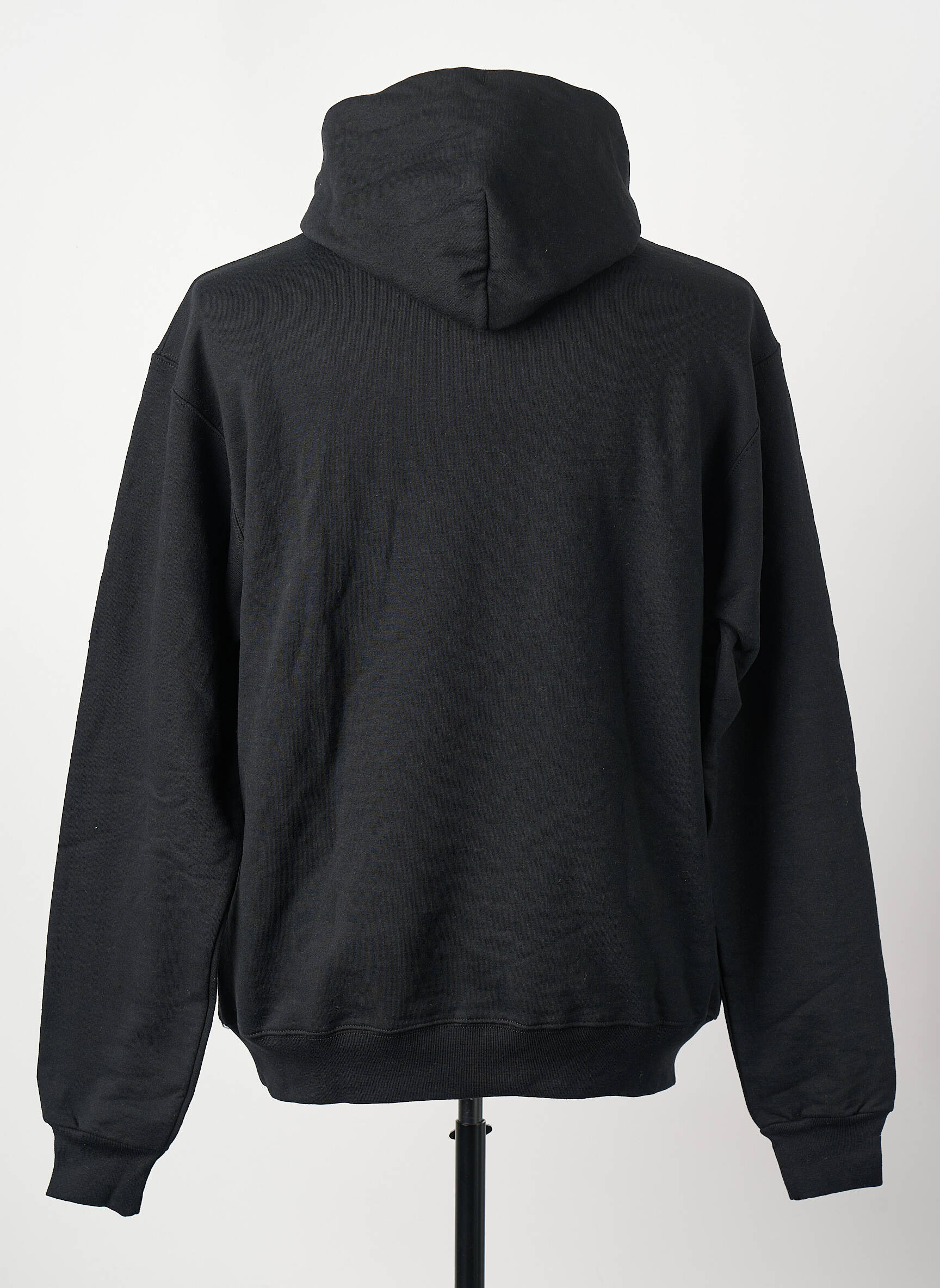 Sweat-shirt à capuche noir PIZZA SKATEBOARD homme