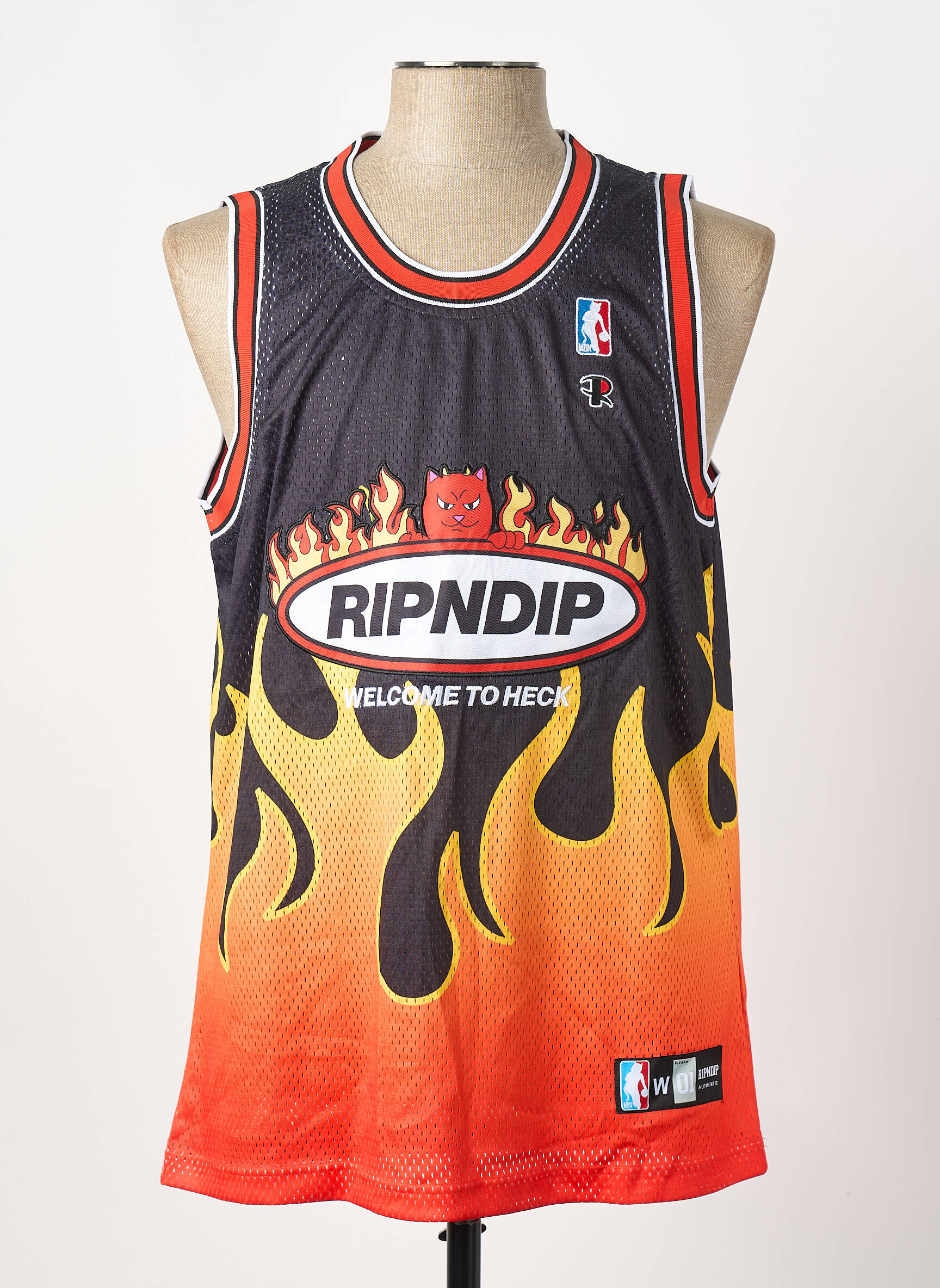 Débardeur noir RIPNDIP homme