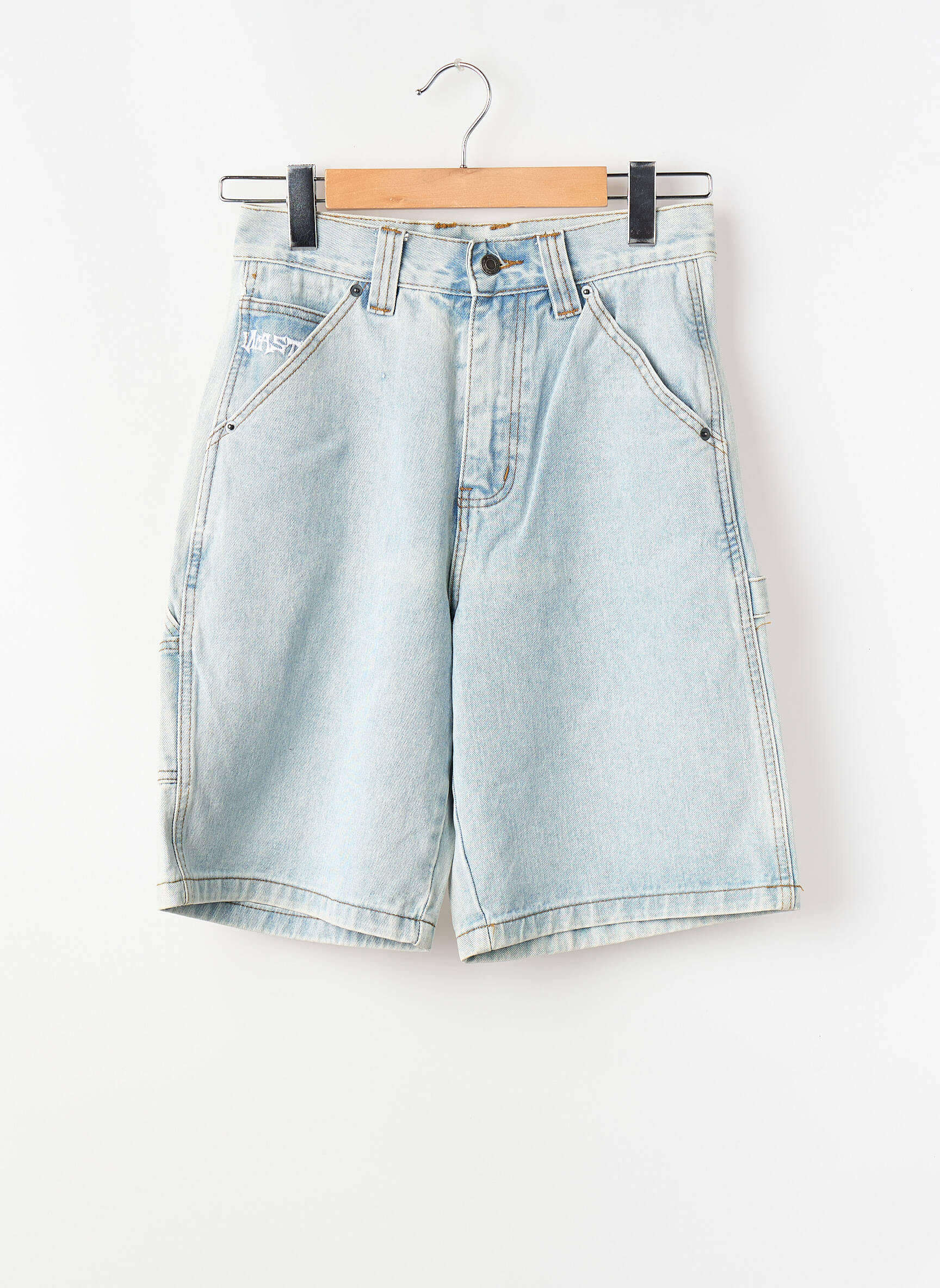 Short bleu WASTED PARIS homme