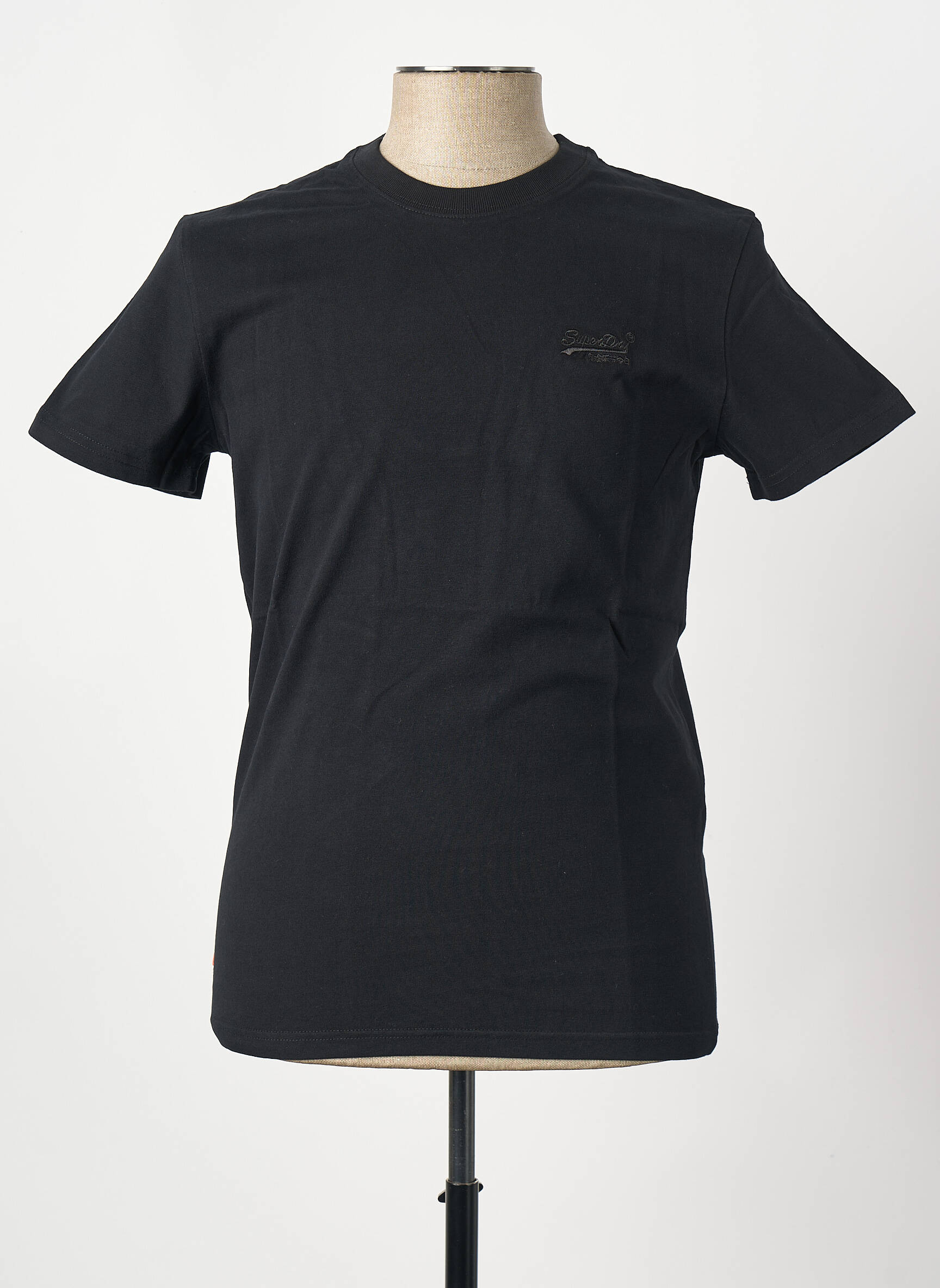 T-shirt noir SUPERDRY homme
