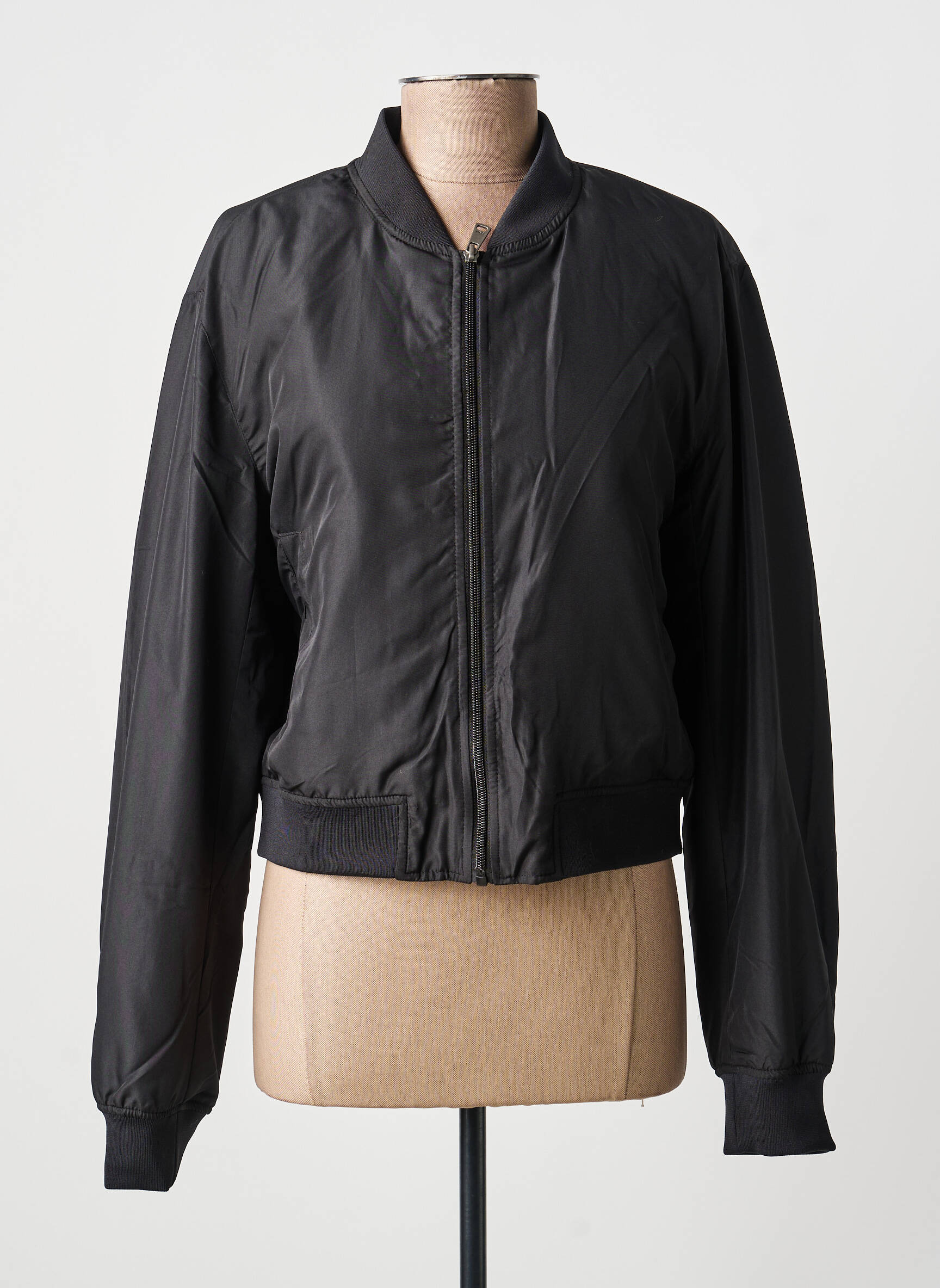 Blouson noir ONLY femme