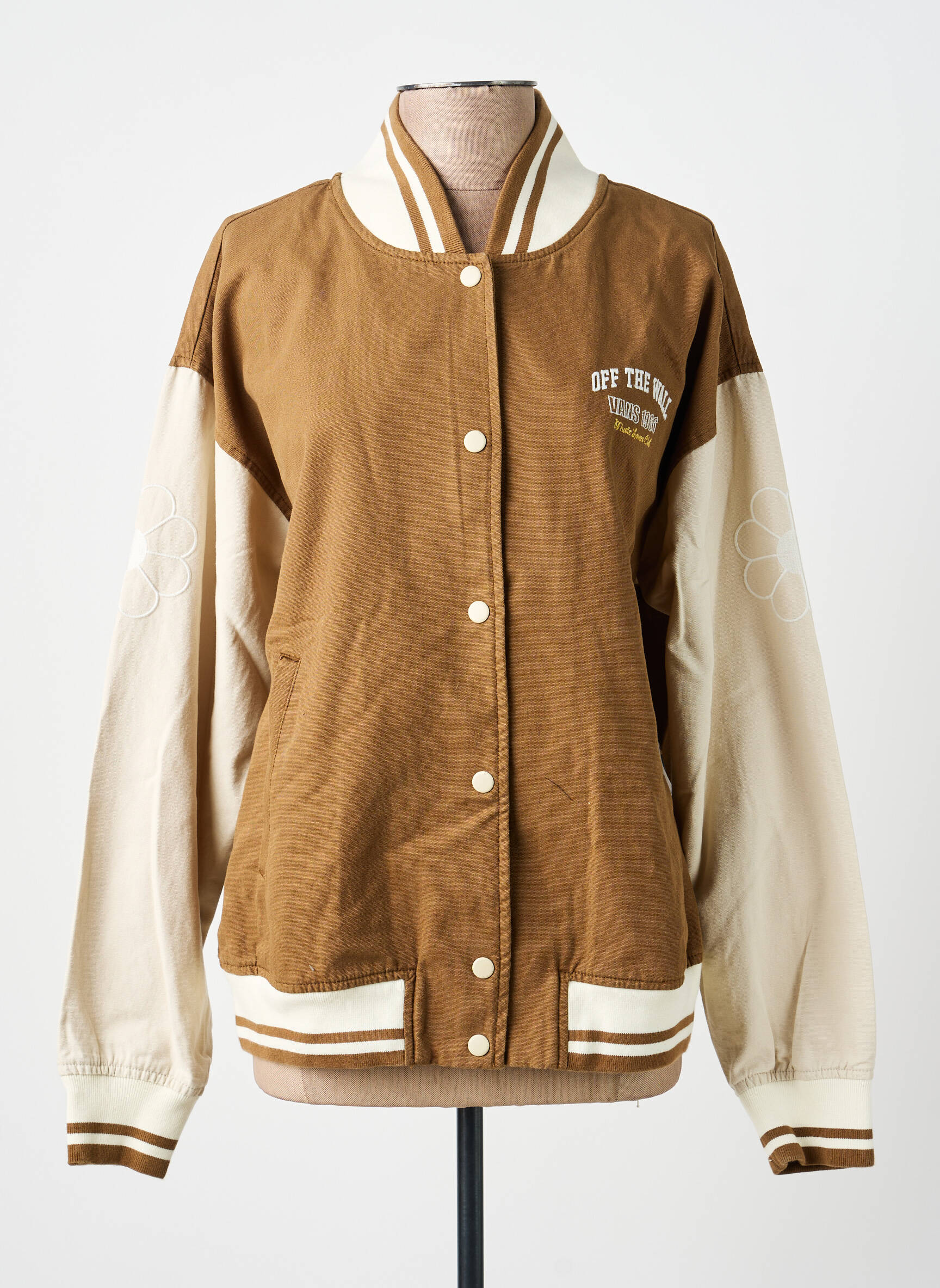Veste casual marron VANS femme
