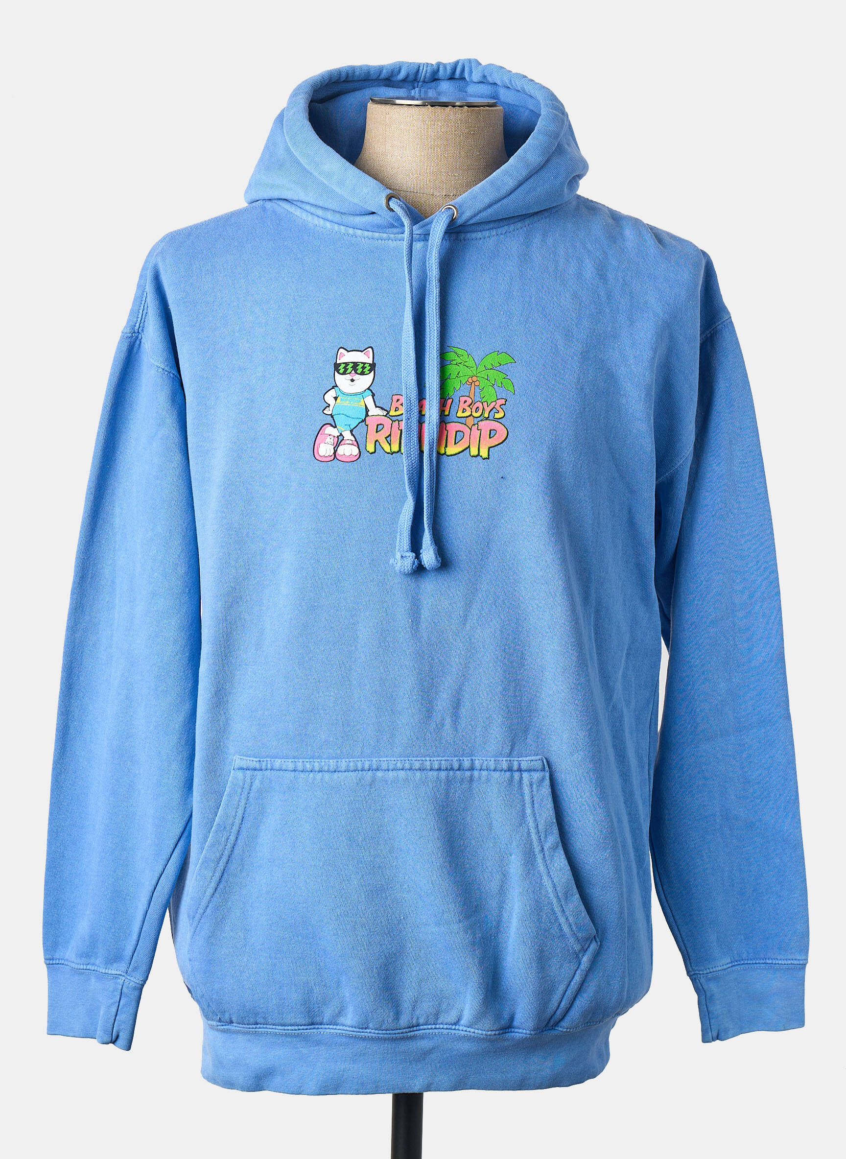 Sweat-shirt à capuche bleu RIPNDIP homme