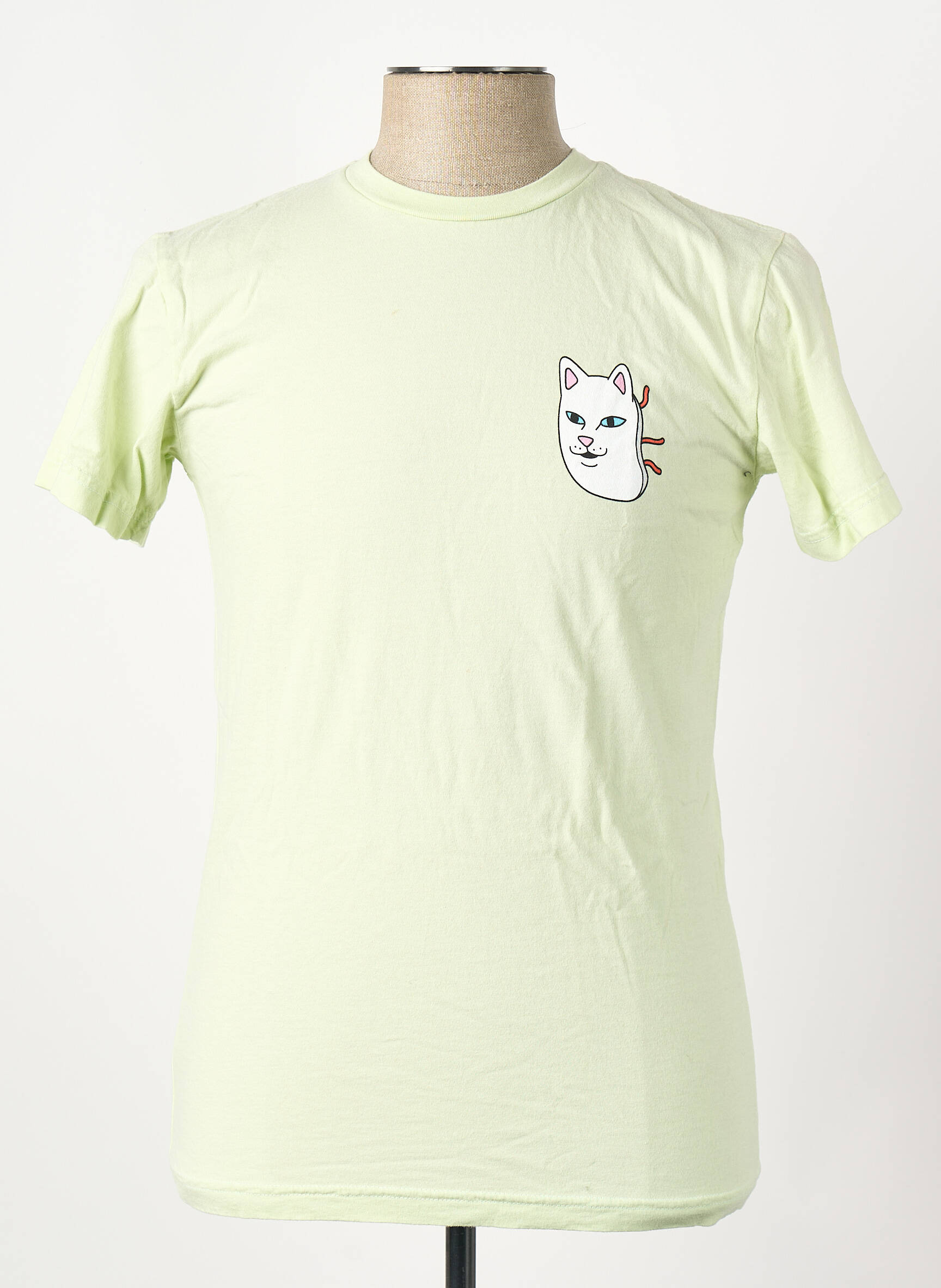 T-shirt vert RIPNDIP homme