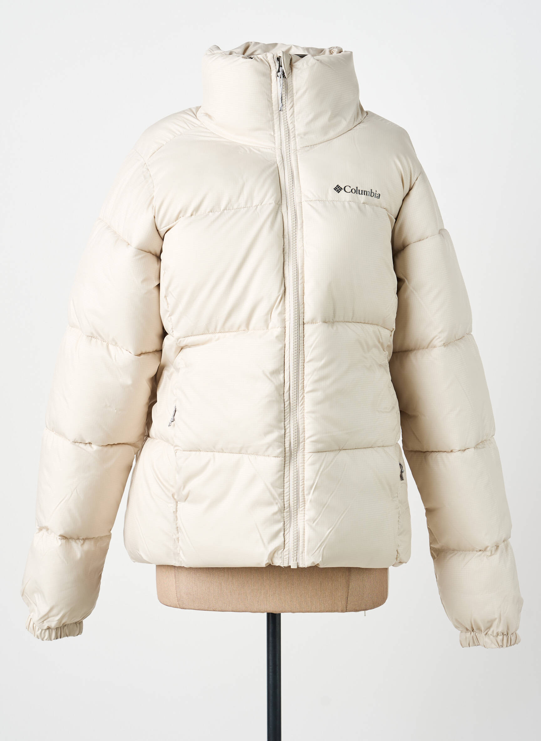Doudoune beige COLUMBIA femme