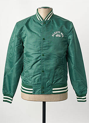 Blouson vert SCHOTT homme