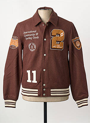 Blouson marron LES DEUX homme