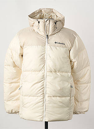 Doudoune beige COLUMBIA homme