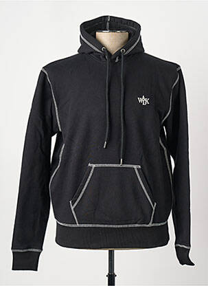 Sweat-shirt noir WALK IN PARIS homme