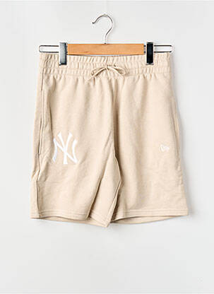 Short beige NEW ERA homme