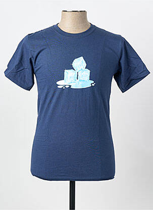 T-shirt bleu HUF homme