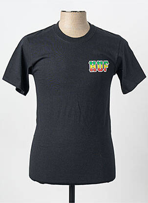T-shirt noir HUF homme