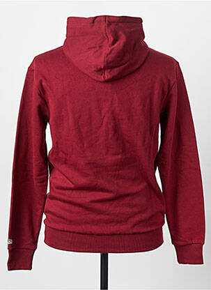 Sweat-shirt à capuche rouge NEW ERA homme
