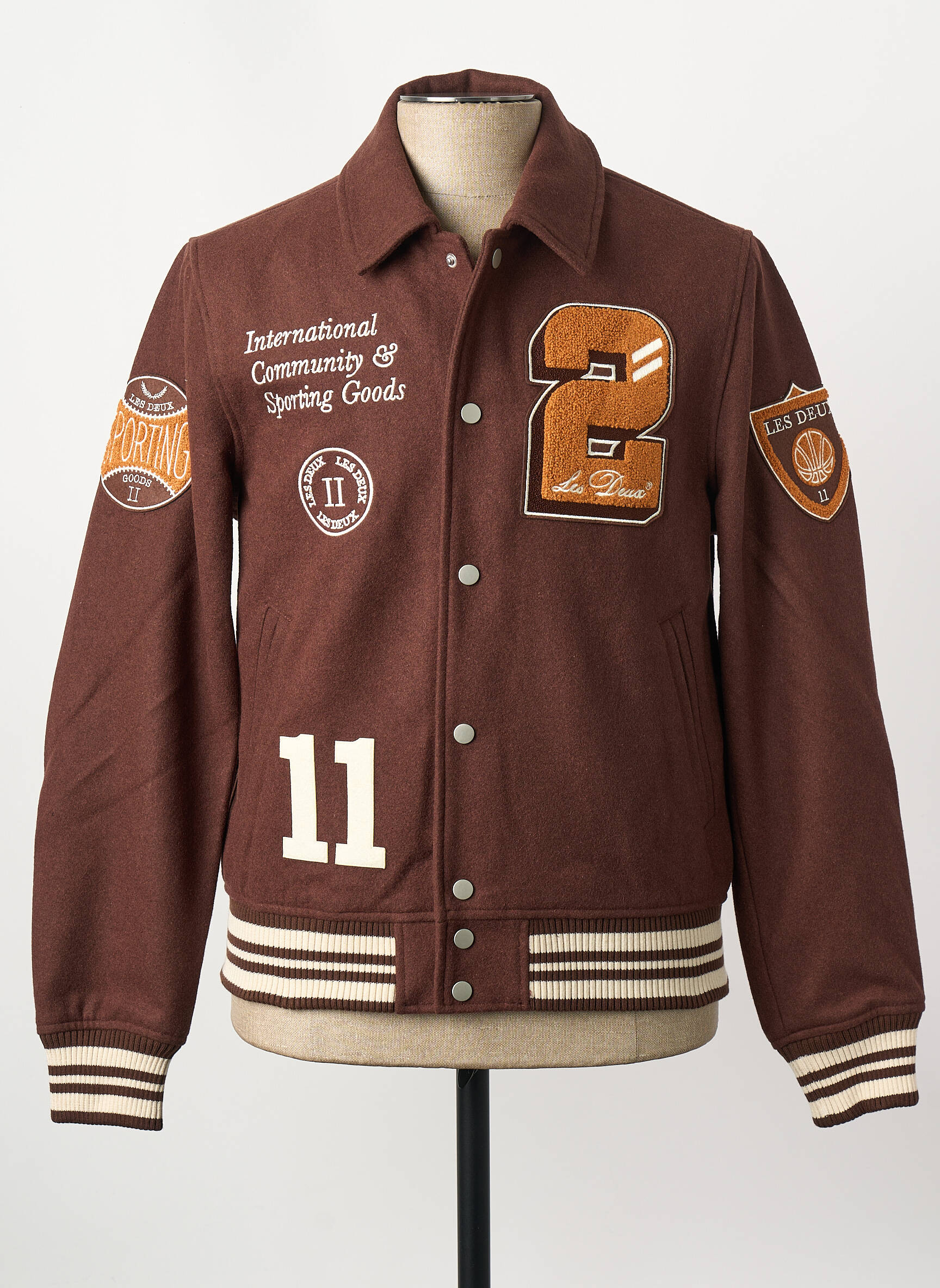 Blouson marron LES DEUX homme