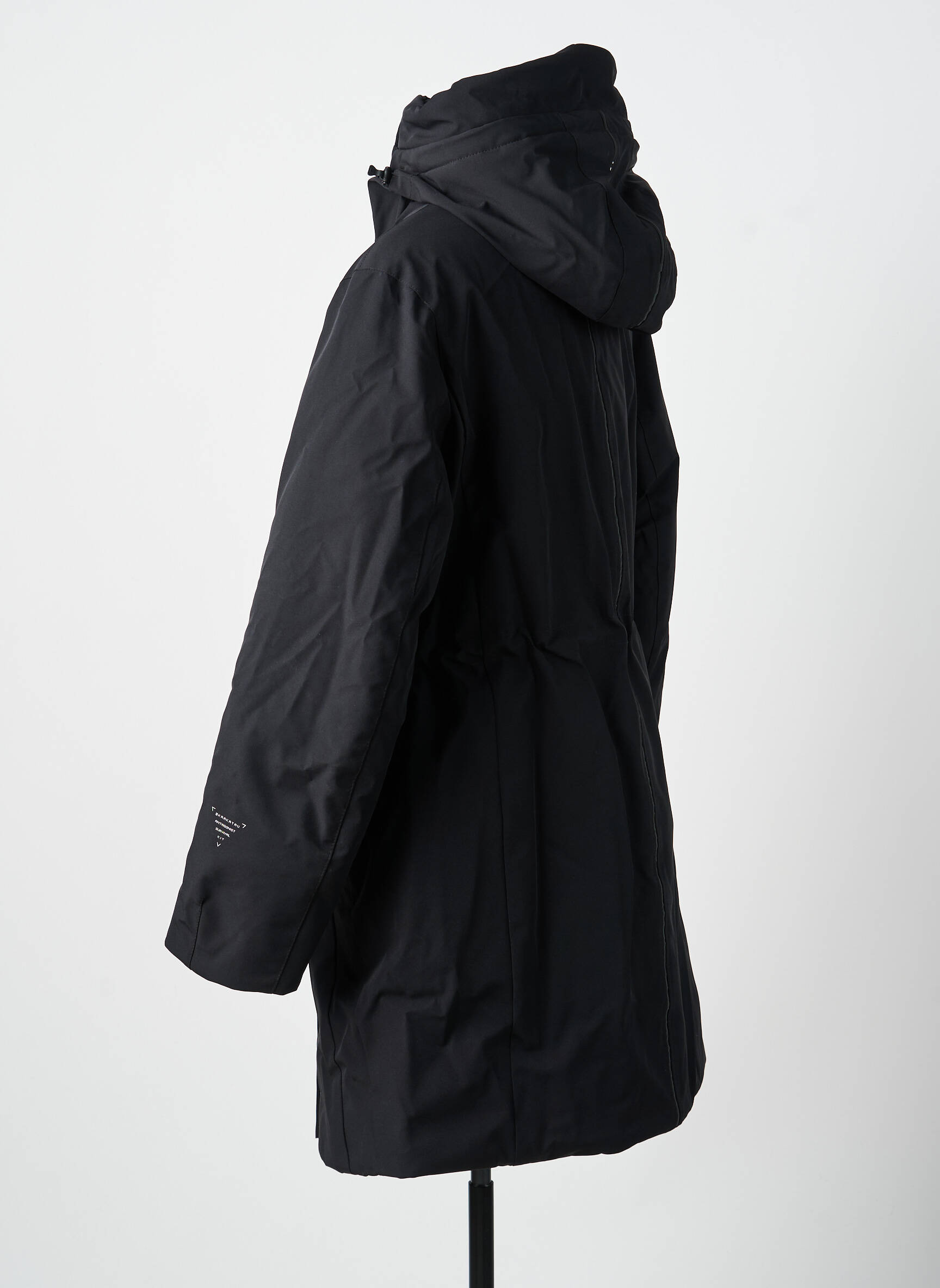 Parka noir KRAKATAU femme