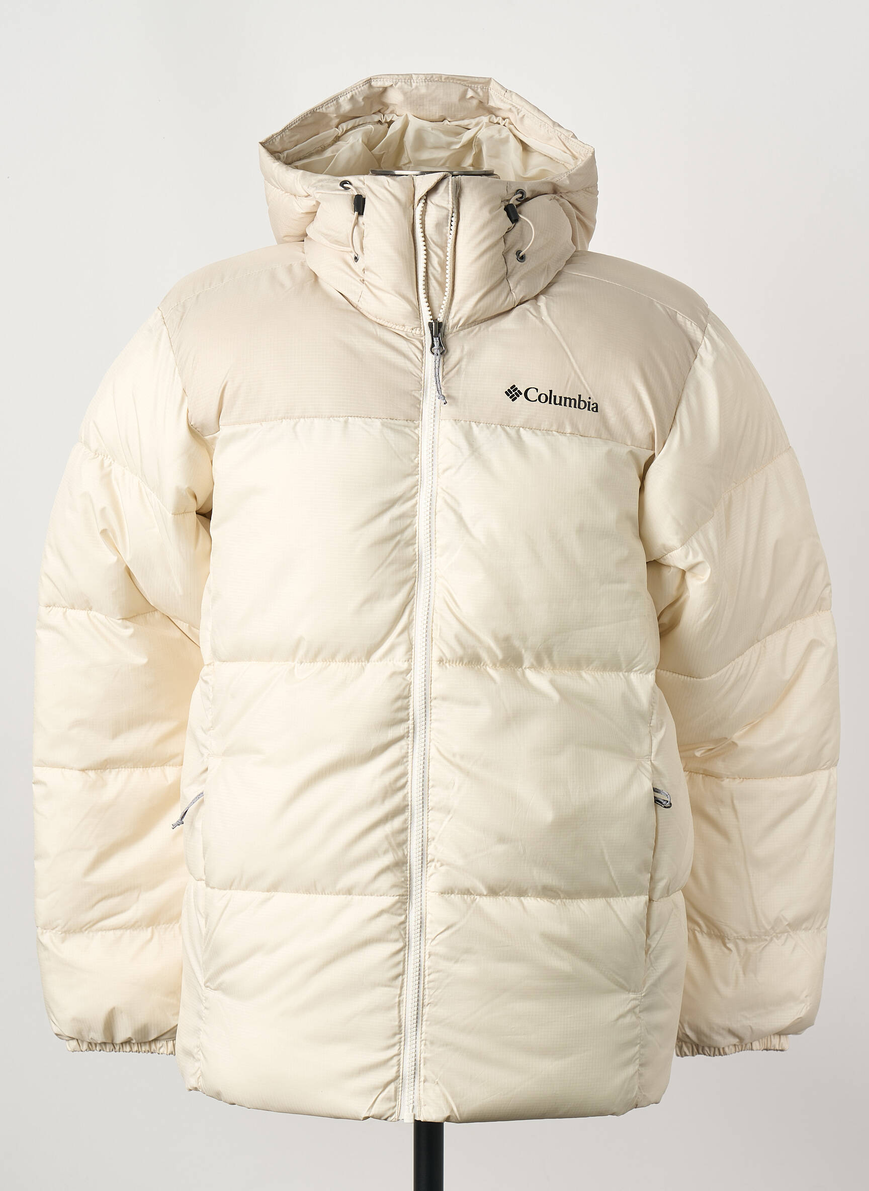 Doudoune beige COLUMBIA homme
